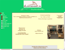 Tablet Screenshot of biljartschool.nl